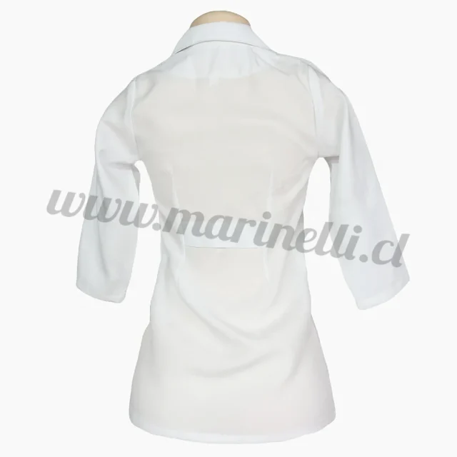 Delantal Blanco Escolar Niña