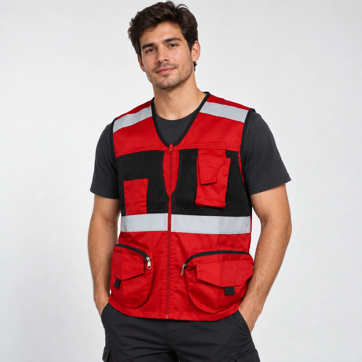 chaleco geologo gabardina rojo (1)