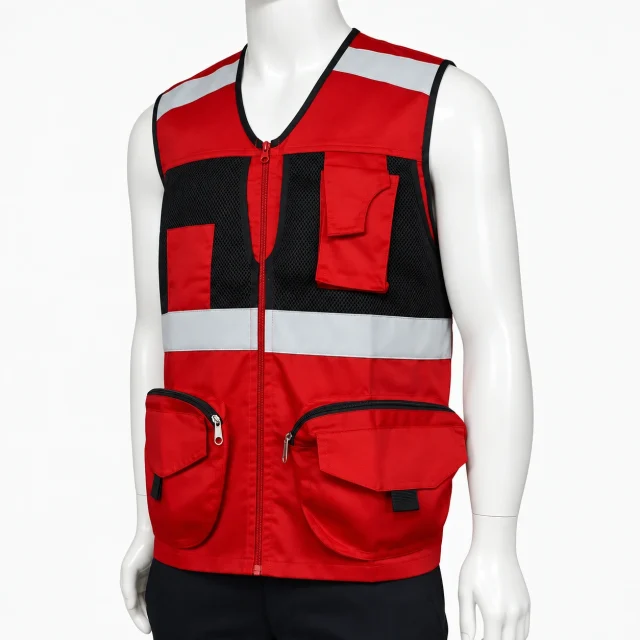 chaleco geologo gabardina rojo (2)