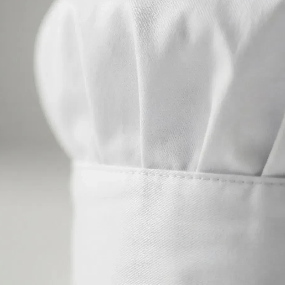 gorro chef blanco gabardina marinelli
