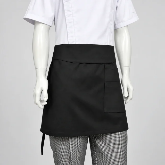 mandil corto negro gabardina (2)