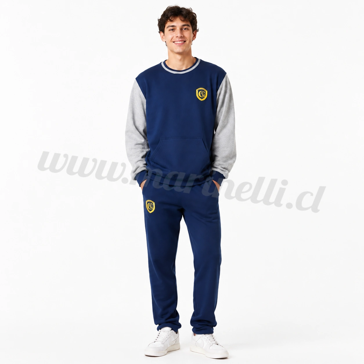 pantalon buzo colegio bajo molle escolar marinelli (5)