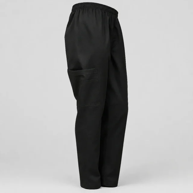 pantalon chef negro unisex marinelli (2)