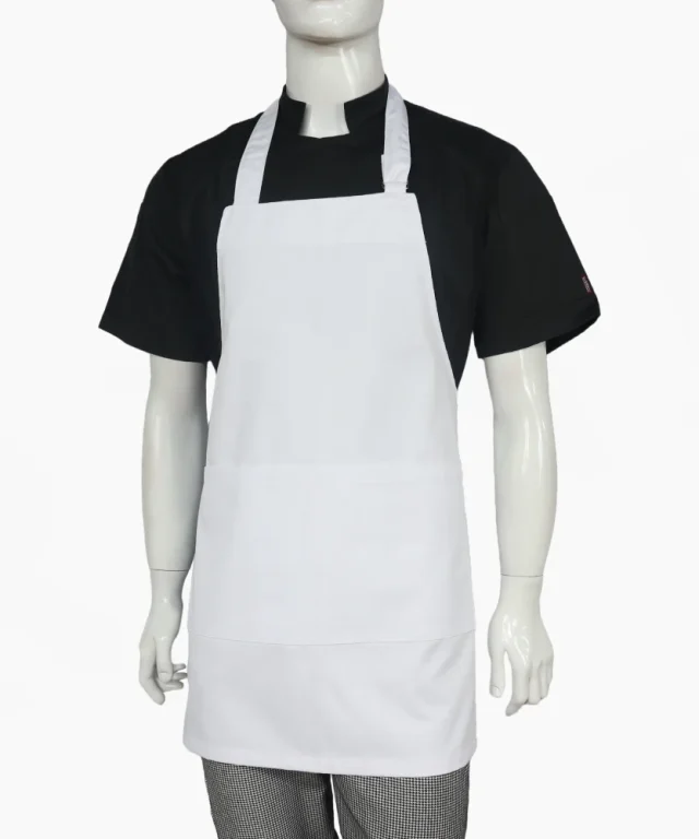 pechera blanca gabardina chef cocina marinelli 3