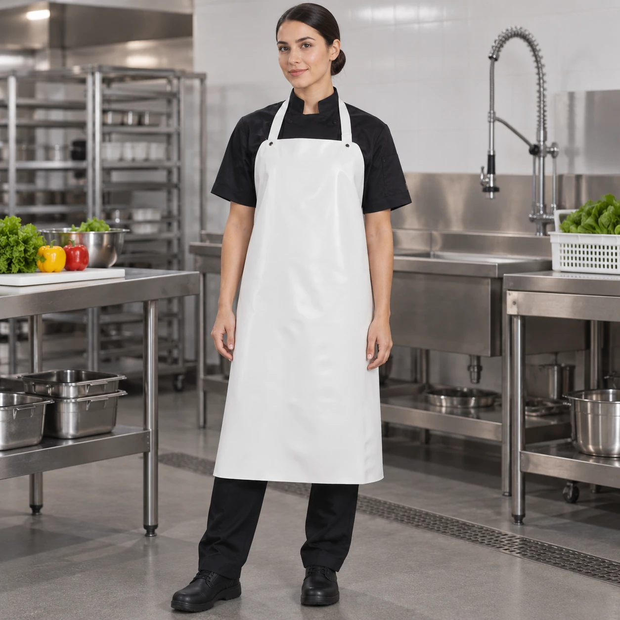 pechera blanca pvc chef cocina marinelli (3)