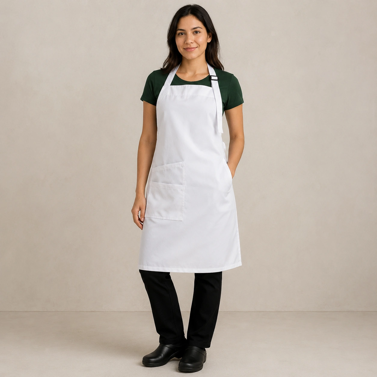 pechera delantal gabardina blanco (2)