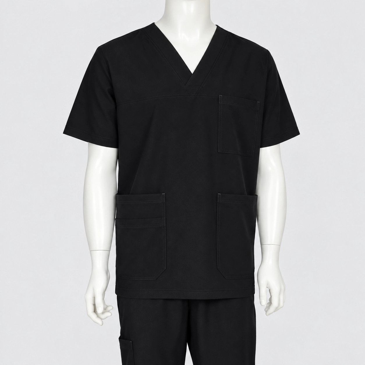 top clinico negro unisex marinelli (4)