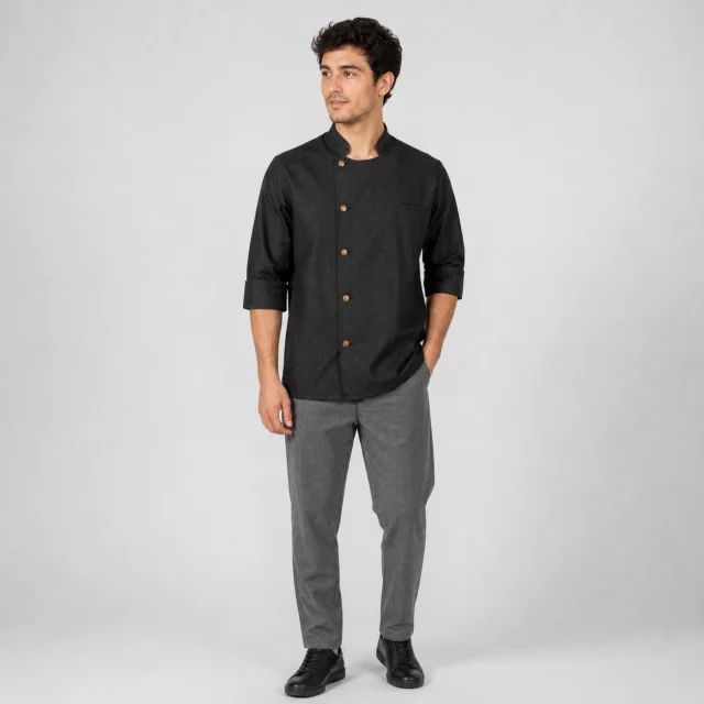 chaqueta chef mezclilla boton oscura (1)