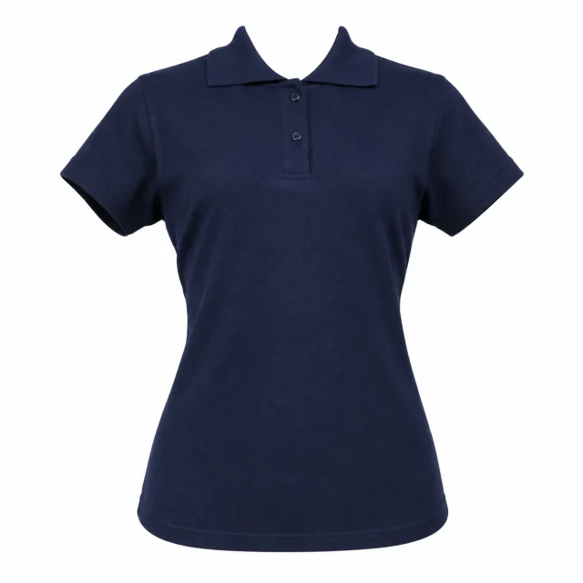polera pique azul marino dama manga corta (2)