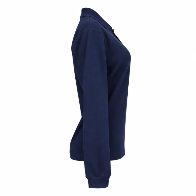 polera pique azul marino dama manga larga (4)