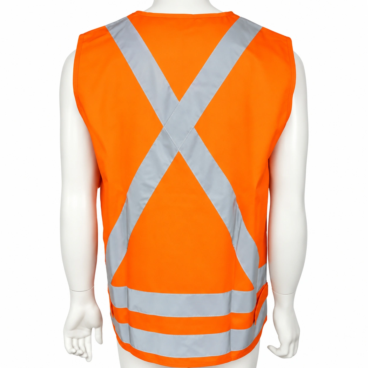 chaleco geologo naranjo reflectante unisex (3)