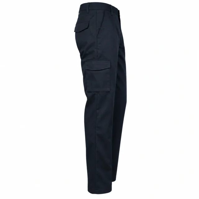 pantalon cargo azul marino gabardina uniforme marinelli (5)