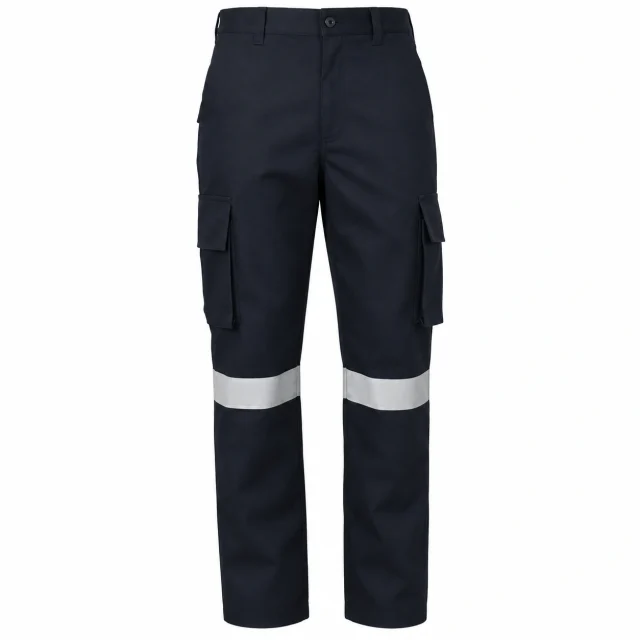 pantalon cargo azul marino reflectante seguridad (4)