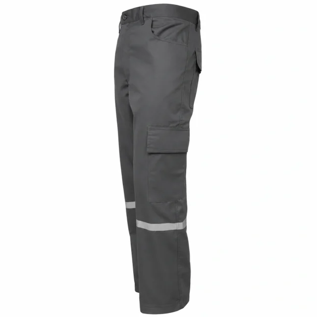pantalon cargo gris reflectante seguridad (2)