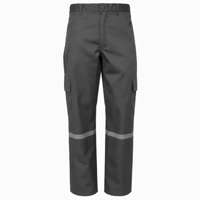 pantalon cargo gris reflectante seguridad (5)