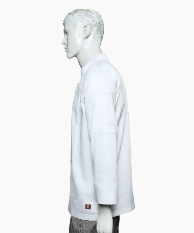 chaqueta chef unisex blanca blanco negra negro gastronomica 5