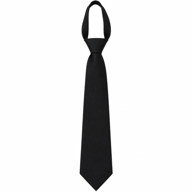 corbata negra