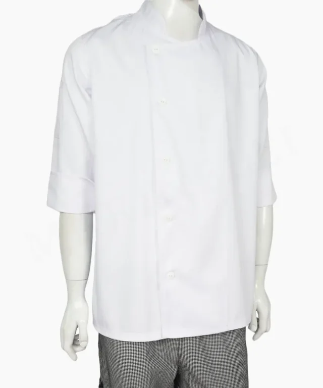 chaqueta chef unisex blanca blanco negra negro gastronomica marinelli 21
