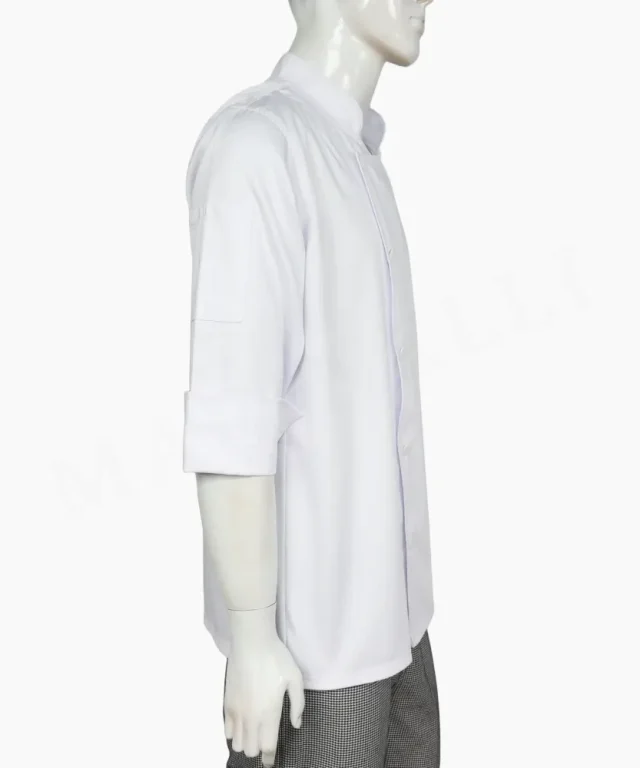 chaqueta chef unisex blanca blanco negra negro gastronomica marinelli 22