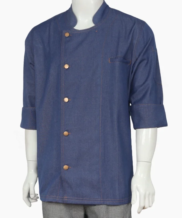 chaqueta chef unisex blanca blanco negra negro gastronomica marinelli 50