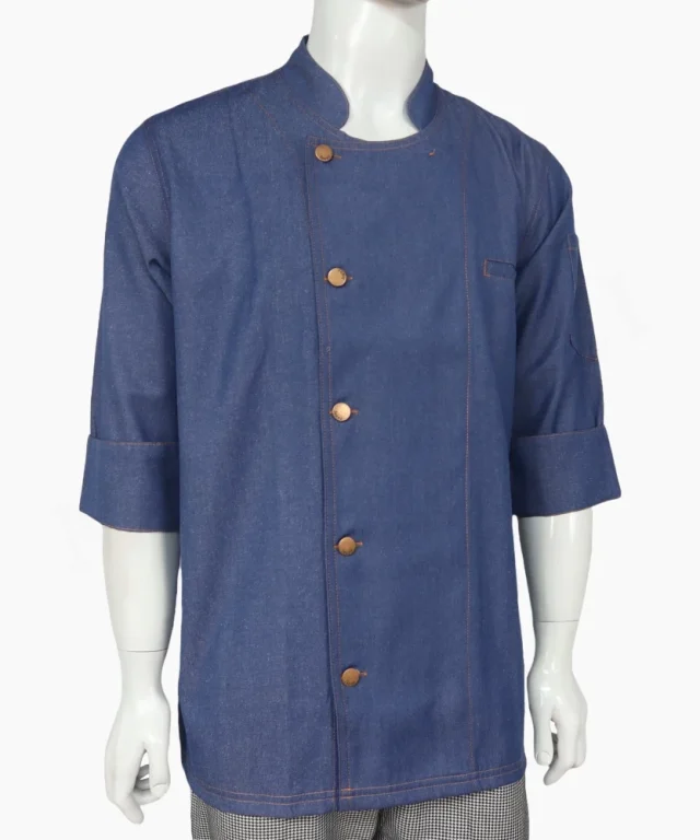chaqueta chef unisex blanca blanco negra negro gastronomica marinelli 51