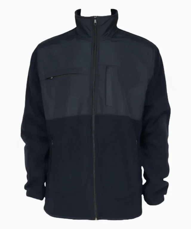 chaqueta polar unisex azul marino marinelli 4
