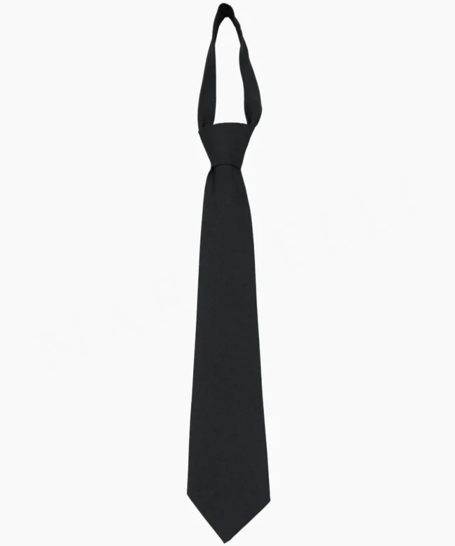 corbata negra clasica vestir hombre marinelli