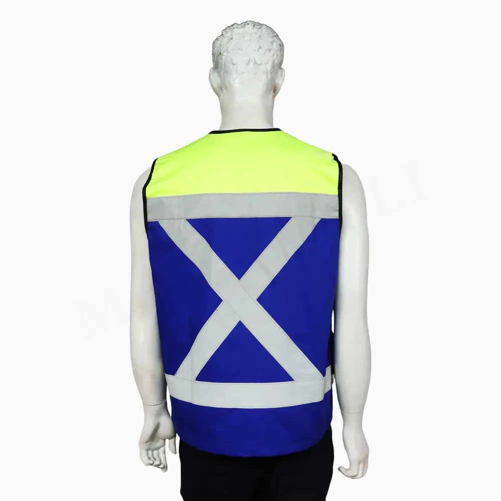 Chaleco Geólogo Gabardina Verde Azul Unisex - Imagen 6