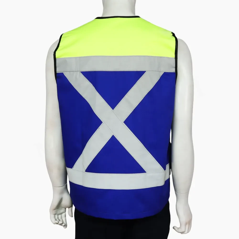 Chaleco Geólogo Gabardina Verde Azul Unisex - Imagen 3