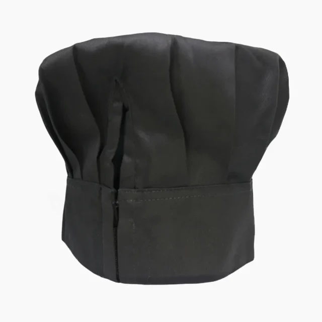 Gorro Champiñon Negro Gabardina