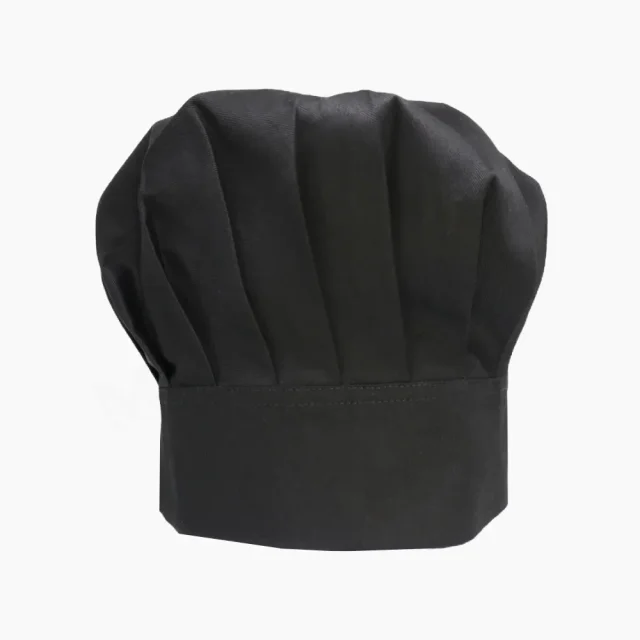 Gorro Champiñon Negro Gabardina