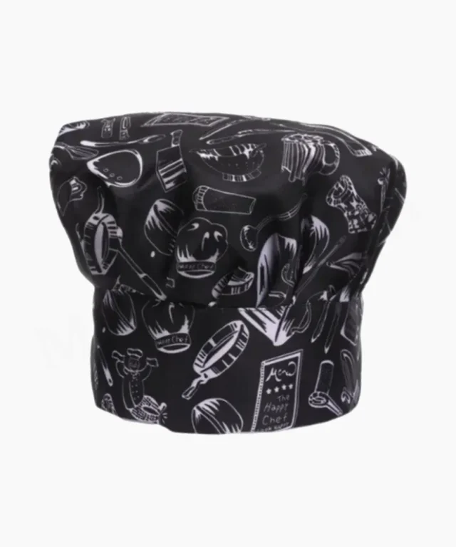 gorro chef cocina gastronomia jean gabardina dacron champinon marinelli 40