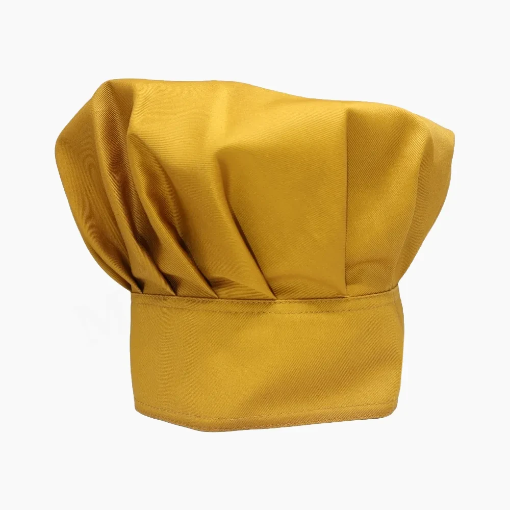 Gorro Champiñon Gabardina Mostaza con Velcro