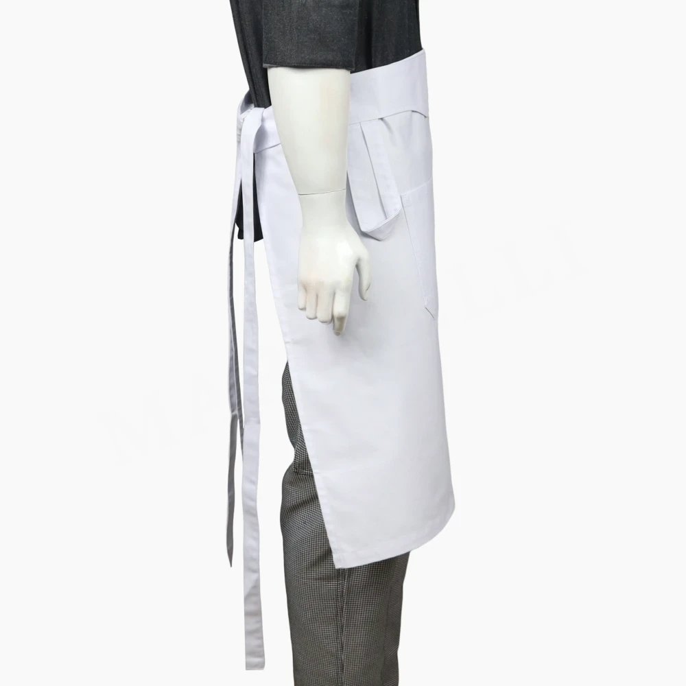 Mandil Largo Blanco Gabardina - Imagen 6