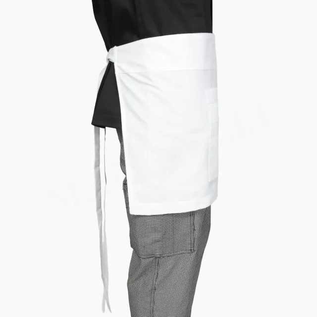 Mandil Corto Blanco Dacrón