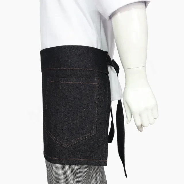 Mandil Corto Mezclilla Oscuro