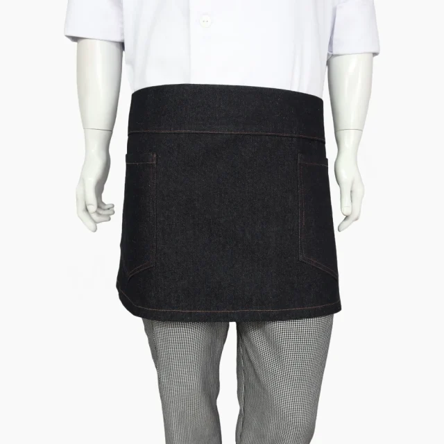 Mandil Corto Mezclilla Oscuro