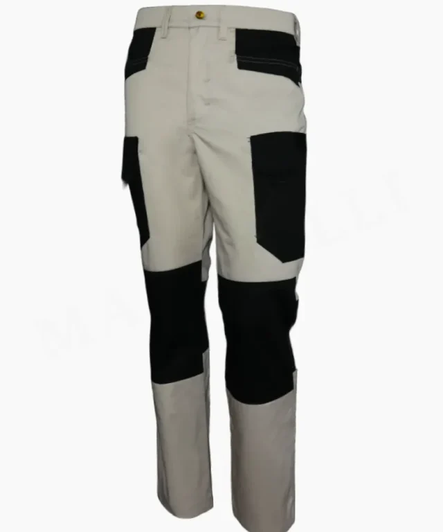 pantalon beige negro unisex marinelli 5