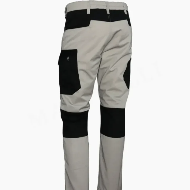 Pantalon Cargo Beige Negro Unisex