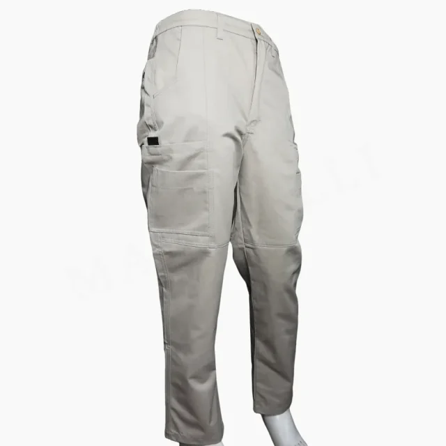 Pantalón Cargo Beige Gabardina Unisex