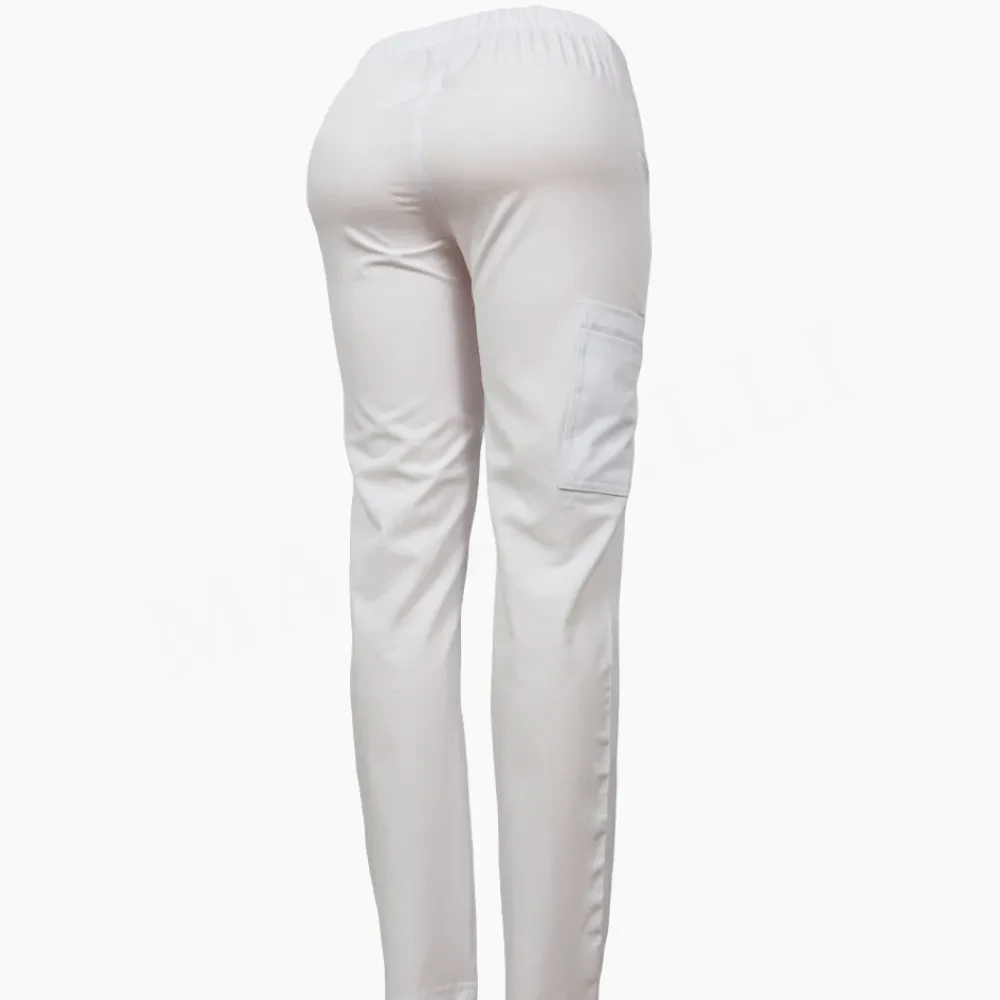 Pantalón Clínico Blanco Dama - Imagen 4