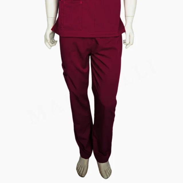 Pantalón Clínico Burdeo Unisex
