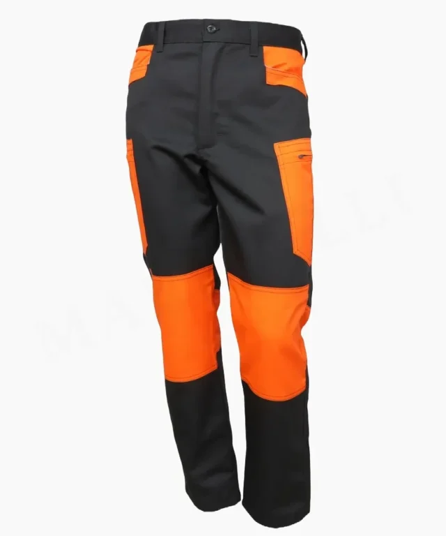 pantalon gris naranjo unisex marinelli 4