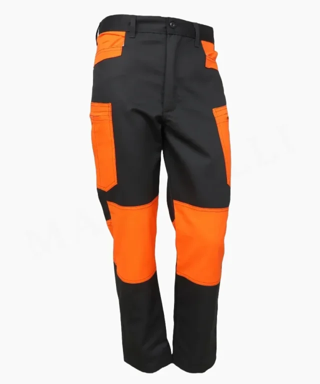 pantalon gris naranjo unisex marinelli 5