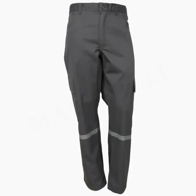 Pantalón Cargo Gris Reflectante Unisex