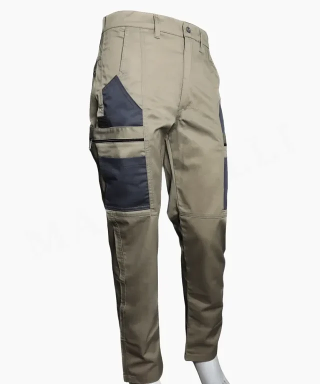 pantalon ocre gris unisex marinelli 1