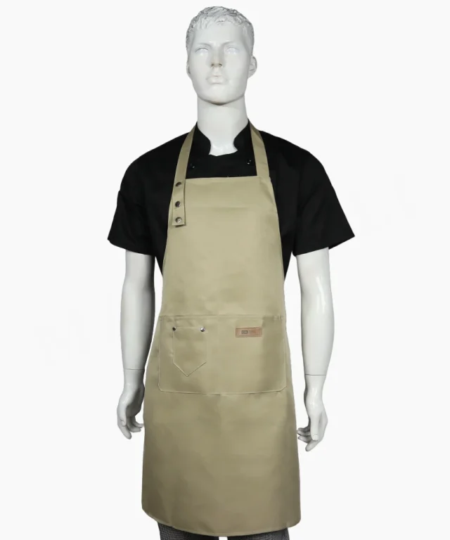 pechera arena gabardina chef cocina marinelli 1