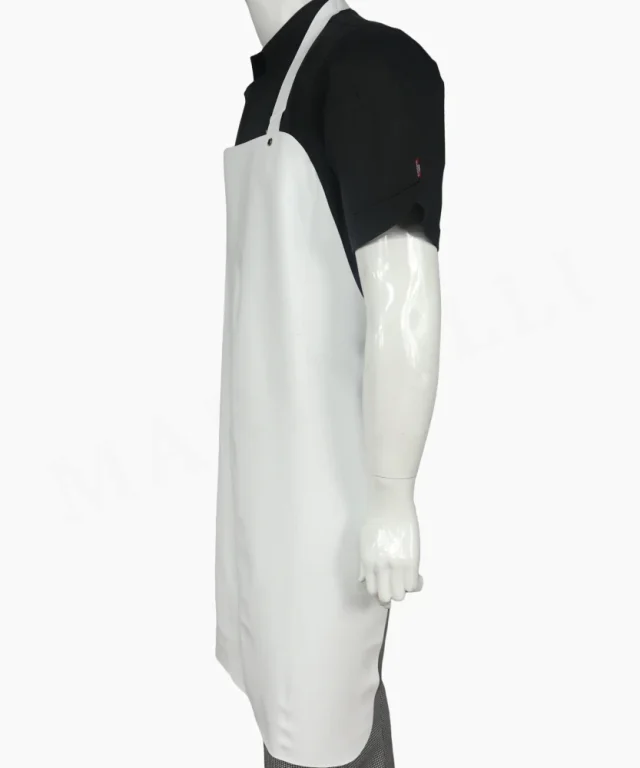 pechera blanca pvc chef cocina marinelli 2