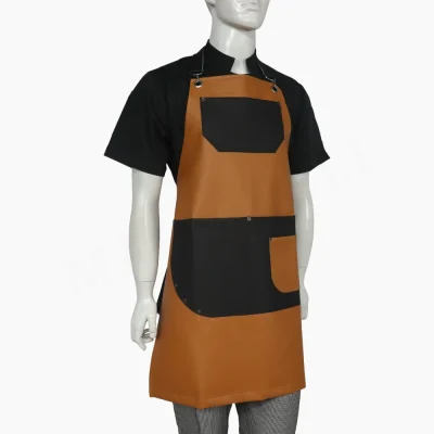 Pechera Ecocuero Naranjo Negro