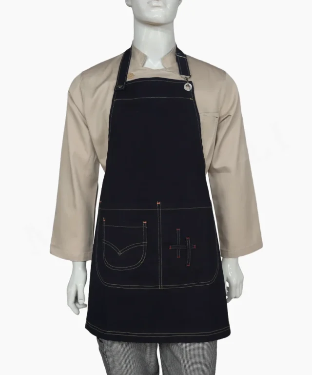 pechera jean chef cocina azul marino marinelli 2